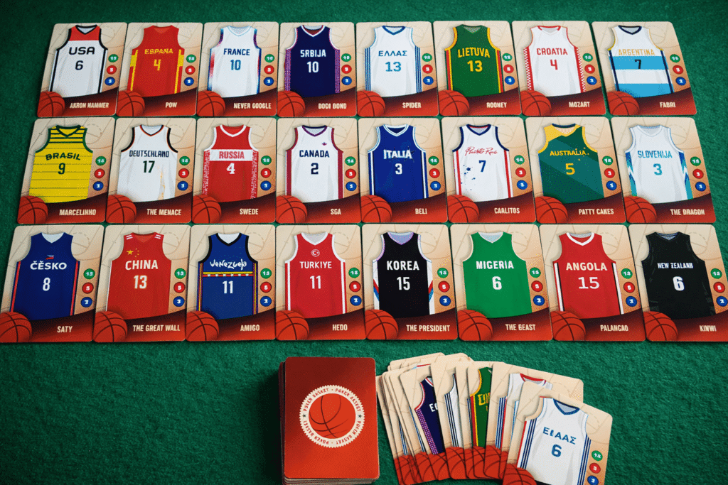 24 cartas tapete